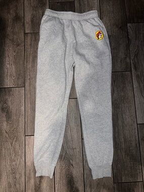 Gray Womens Sweatpants with Buc-ees Logo - Comfortable Everyday Bottoms